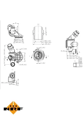 Thermostat, coolant