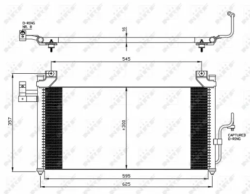 Condenser, air conditioning (WG2160877)