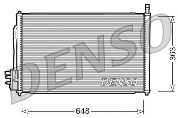 Condenser, air conditioning (WG1917217)