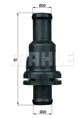 Thermostat, coolant (WG1261879)