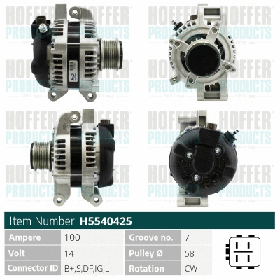 Alternator (WG2197023)