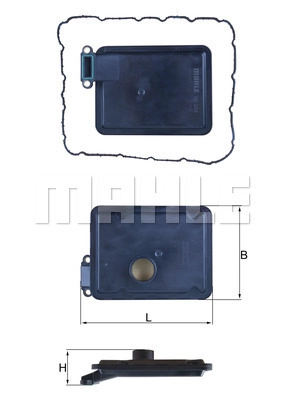 Hydraulic Filter, automatic transmission (WG2325922)