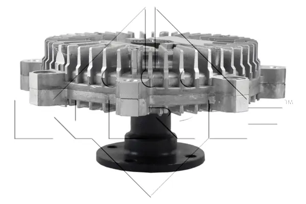 Clutch, radiator fan