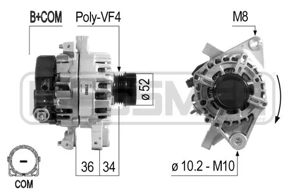 Alternator (WG2012160)
