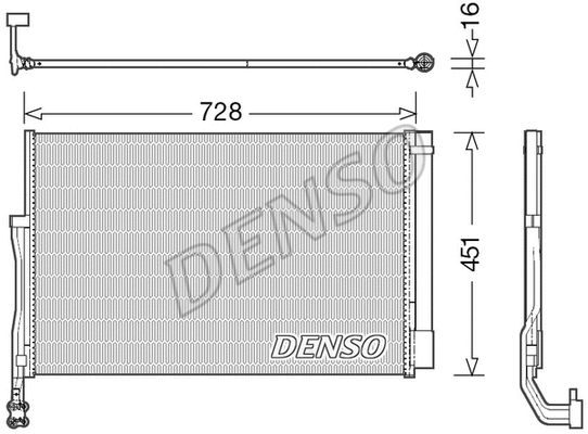 Condenser, air conditioning (WG1917085)