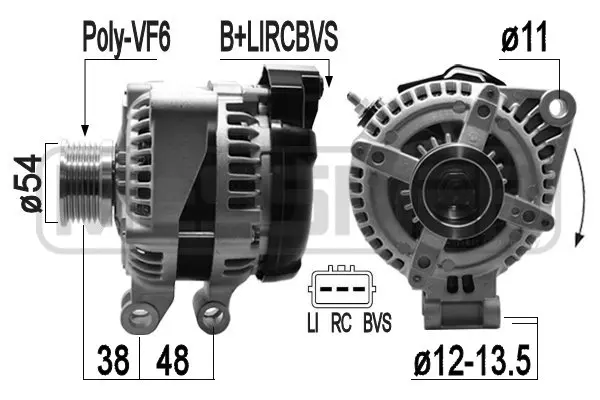 Alternator (WG2011246)