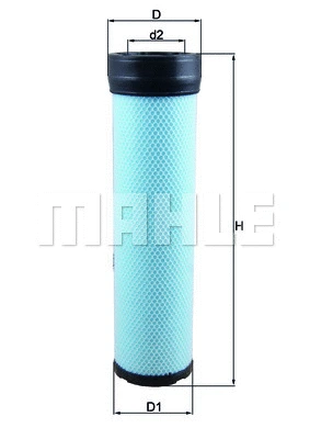 Secondary Air Filter (WG1216984)
