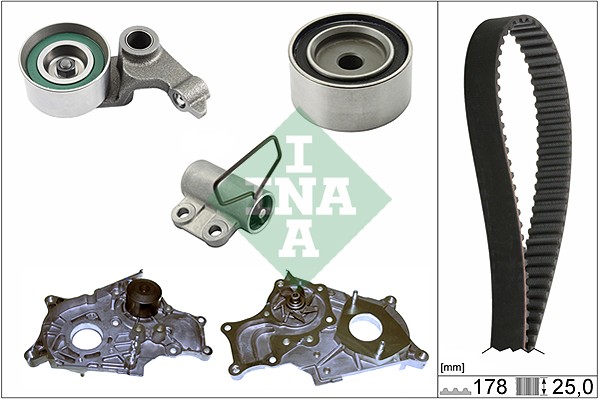 Water Pump & Timing Belt Kit (WG1710236)