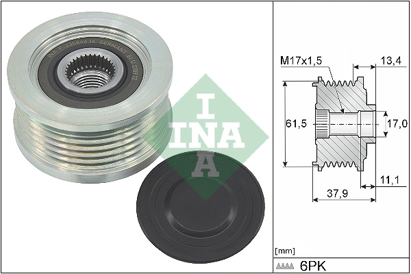 Alternator Freewheel Clutch (WG1253606)