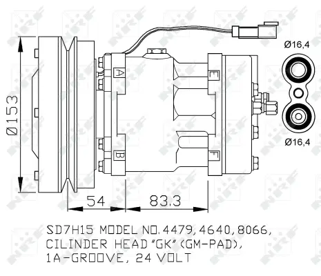 Compressor, air conditioning (WG2260652)