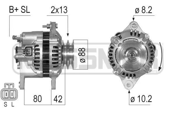 Alternator (WG2012243)