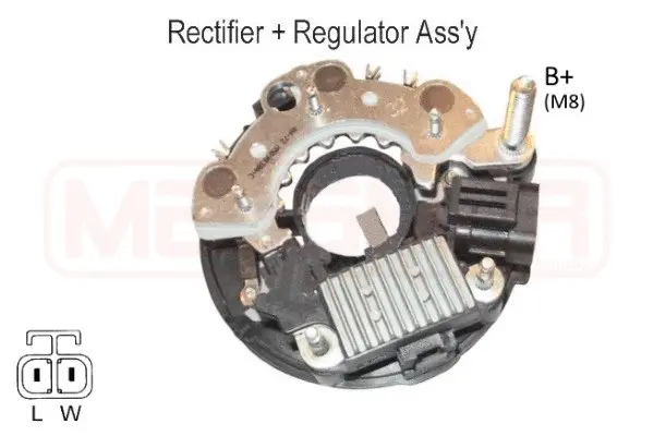 Rectifier, alternator (WG2012570)