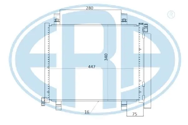Condenser, air conditioning (WG2016862)