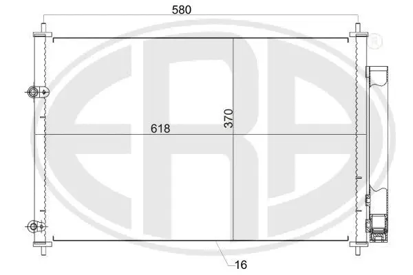 Condenser, air conditioning (WG2016770)