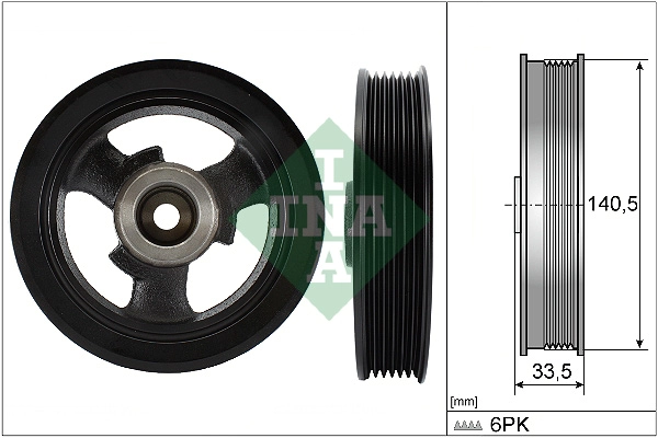 Belt Pulley, crankshaft (WG2101396)