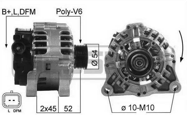 Alternator (WG2011801)