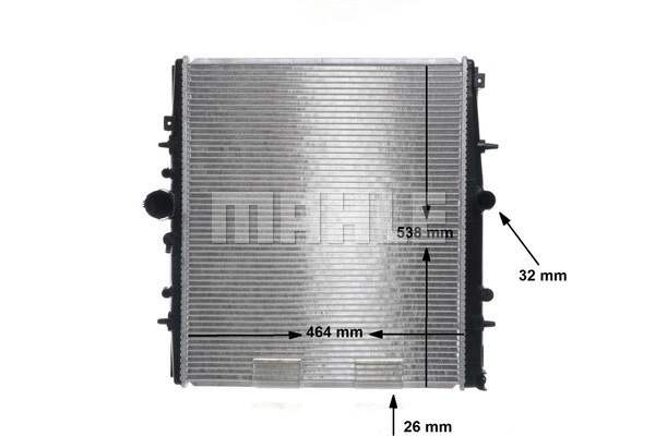 Radiator, engine cooling