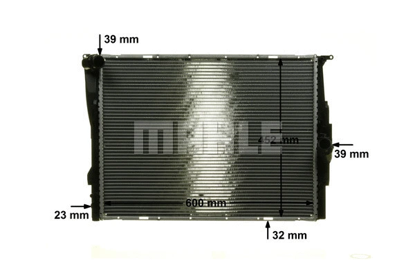 Radiator, engine cooling