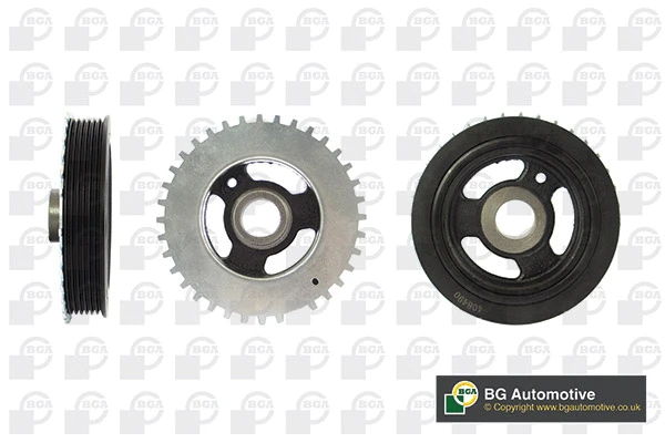 Belt Pulley, crankshaft (WG1760967)