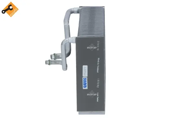 Evaporator, air conditioning