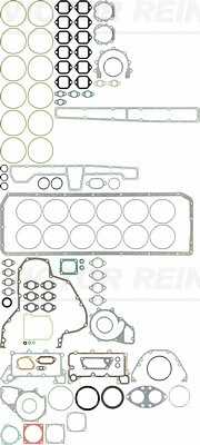 Gasket Kit, crankcase (WG1241806)
