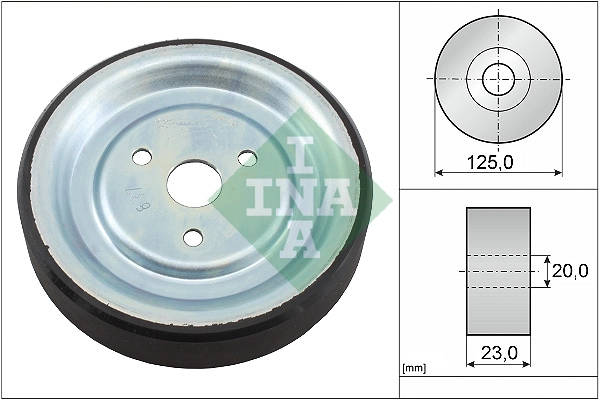 Deflection/Guide Pulley, V-belt (WG1966372)
