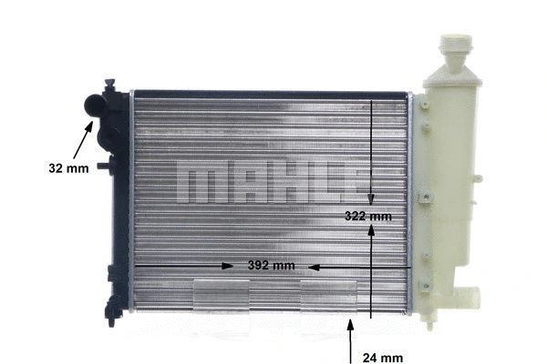 Radiator, engine cooling