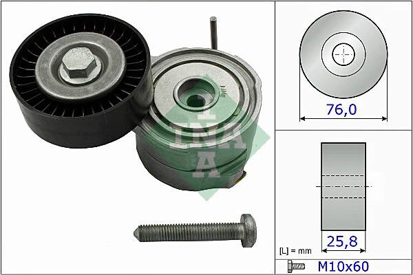 Belt Tensioner, V-ribbed belt (WG1253528)