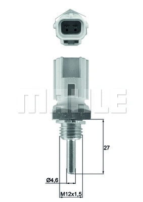 Sensor, coolant temperature (WG1789672)