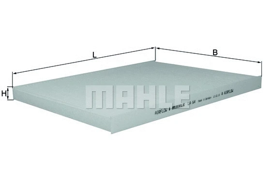 Filter, cabin air (WG1426351)