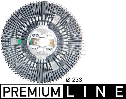 Clutch, radiator fan