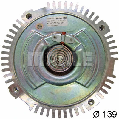 Clutch, radiator fan