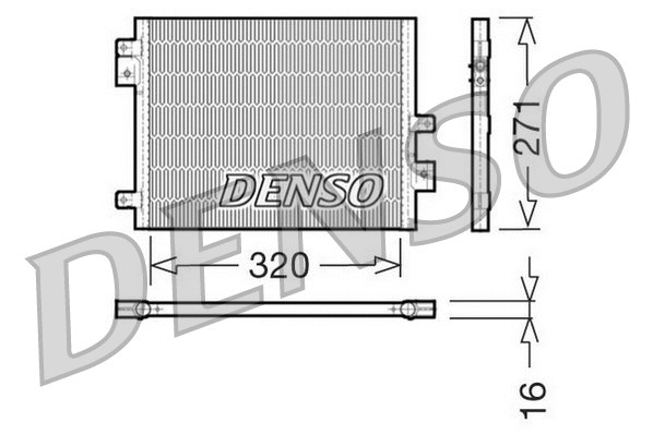 Condenser, air conditioning (WG1917396)