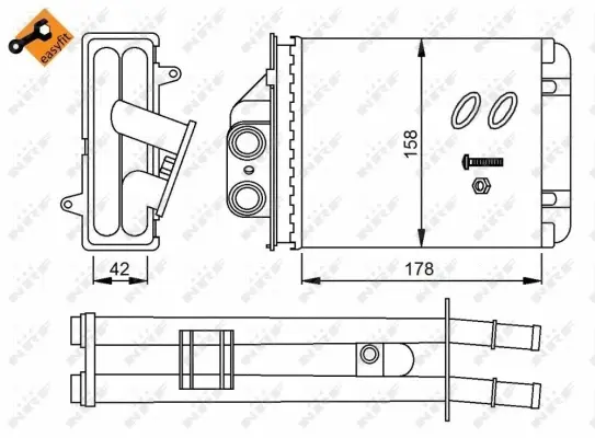 Heat Exchanger, interior heating