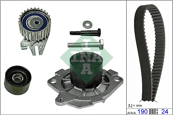 Water Pump & Timing Belt Kit (WG1252046)