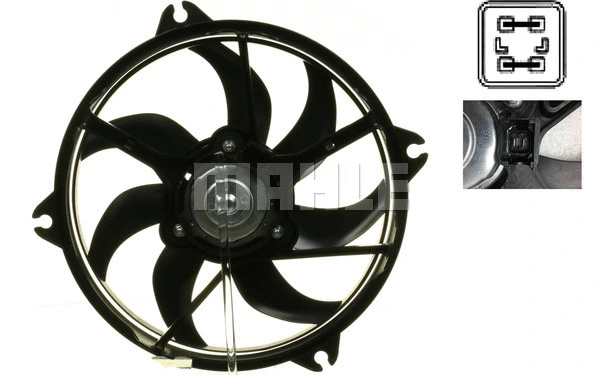 Fan, engine cooling (WG2180686)