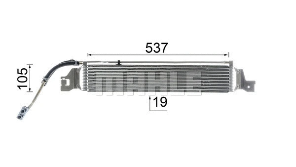 Oil Cooler, automatic transmission