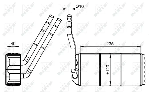 Heat Exchanger, interior heating
