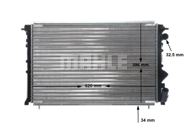 Radiator, engine cooling