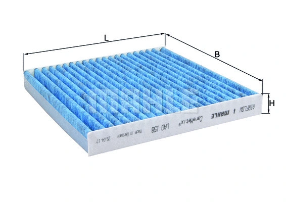Filter, cabin air (WG1788829)