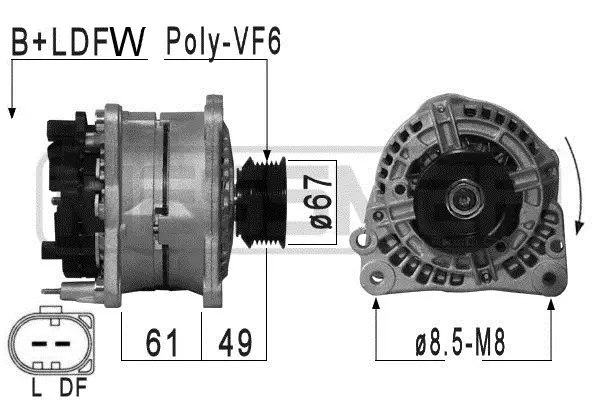 Alternator (WG2012346)