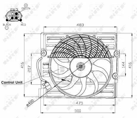 Fan, engine cooling