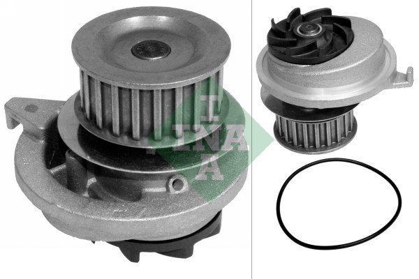 Water Pump, engine cooling (WG1780587)