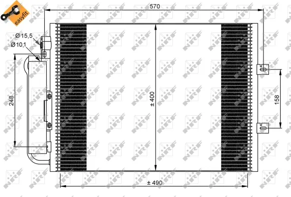 Condenser, air conditioning