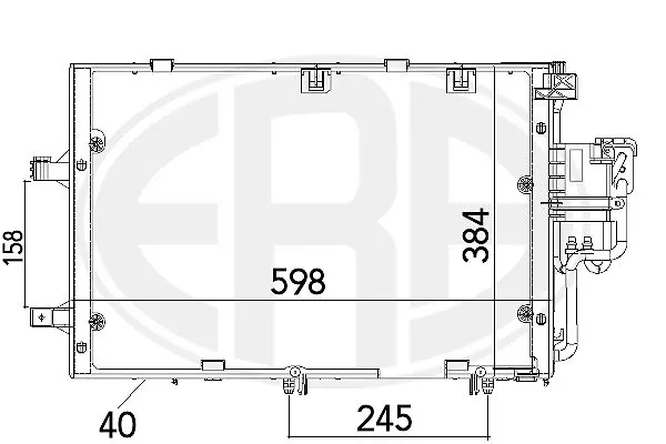 Condenser, air conditioning (WG2016739)