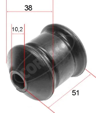Mounting, control/trailing arm (WG1923561)