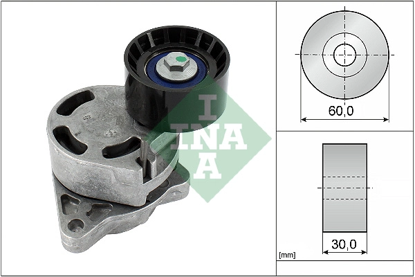 Belt Tensioner, V-ribbed belt (WG1253420)