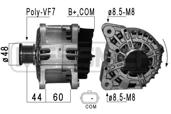 Alternator (WG2012362)