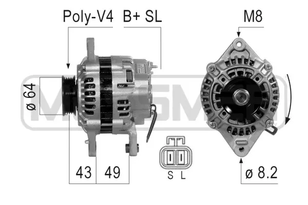 Alternator (WG2012265)