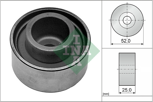 Deflection/Guide Pulley, timing belt (WG1252700)